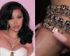 Cardi B enthüllt den Namen ihres dritten Babys auf einem Diamantarmband