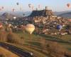 50 Heißluftballons werden drei Tage lang über der Haute-Loire fliegen