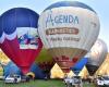 Heißluftballons starteten über der Haute-Loire