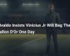 Rivaldo besteht darauf, dass Vinicius Jr. eines Tages den Ballon d’Or gewinnen wird