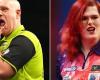 Michael van Gerwen macht vor dem Darts-Match eine klare Position zum Trans-Star Noa-Lynn van Leuven