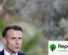 die Fassadenopposition von Emmanuel Macron