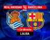 Real Sociedad – Barcelona, ​​​​live