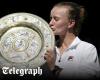 Wimbledon-Siegerin Barbora Krejcikova schlägt zurück, nachdem US-Journalistin sich über ihre „Stirn“ lustig gemacht hat