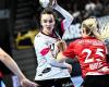 Brest Bretagne Handball liegt logischerweise zur Pause in Odense in Führung