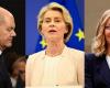 Ursula Von der Leyen, Giorgia Meloni und Olaf Scholz, drei gegensätzliche Visionen