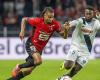 Stade Rennes – Toulouse FC. Rennes mit Wooh und Seidu, den offiziellen Kompositionen