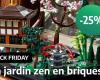 Black Friday senkt den Preis von LEGO The Peaceful Garden, einem der besten Sets für Erwachsene zu Weihnachten, um 25 %