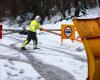 Schottland wird im Vereinigten Königreich am schlimmsten vom Frosteinbruch betroffen sein, da die Karte einen Schneestoß von -8 °C zeigt