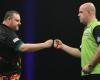 Michael van Gerwen scheidet beim Grand Slam of Darts aus, nachdem er das letzte Leg gegen Ryan Joyce verloren hat