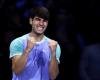 „Wir mussten etwas anderes bieten“, sagte Carlos Alcaraz nach seinem Sieg gegen Andrey Rublev im ATP-Finals