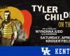 Tyler Childers unterwegs zum Kroger Field, 19. April 2025 – UK Athletics