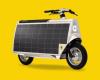 Dieser Solar-Elektroroller kann 30 … fahren.