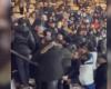 Handgemenge auf der Tribüne des Stade de France