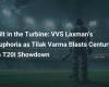 Tilt in the Turbine: VVS Laxmans Euphorie, als Tilak Varma Century im T20I-Showdown vernichtet