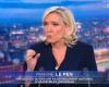 „Gefordert wird mein politischer Tod“, prangert Marine Le Pen auf TF1 an