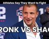 Shaq gegen Gronk? Rob Gronkowski fordert Shaq zum Kampf heraus