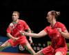 Delphine Delrue und Thom Gicquel besiegten im Mixed-Doppel-Finale des Kumamoto Masters Badminton