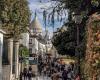 La Butte Montmartre wurde durch die Entfernung von Parkplätzen saniert und verschönert