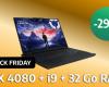 Aktion: Profitieren Sie am Black Friday von -29 % Rabatt auf dieses leistungsstarke Gaming-Notebook mit RTX 4080!