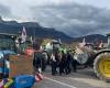 Bauernkundgebungen in Isère, um gegen das EU-Mercosur-Abkommen zu protestieren