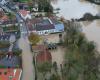 Bilder von Hesdigneul-lès-Boulogne, überschwemmt durch den Überlauf der Liane