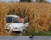 Er verliert die Kontrolle über sein Auto und landet in einem Maisfeld in Maine-et-Loire