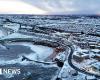 Die britischen Wetterwarnungen für Eis und Schnee bleiben bestehen