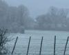 Schnee kommt in Mayenne, Sarthe, Loire-Atlantique und Maine-et-Loire, ungewöhnliches Wetter für den Monat November