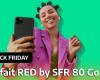 Zum Black Friday verleiht RED by SFR seinem günstigsten Paket ein zweites Leben, indem es ihm 80 GB 5G-Daten beilegt