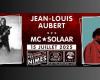 Jean-Louis Aubert und MC Solaar im Konzert in der Arena