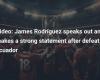 Video: James Rodríguez meldet sich nach der Niederlage Ecuadors zu Wort und gibt eine starke Aussage ab