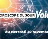 Horoskop für Mittwoch, 20. November 2024