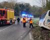 Ein Bus mit Schülern wurde in Senlis frontal von einem Auto angefahren