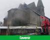 Brand in der Witry-Kirche: Ein Teil des Gebäudes ist völlig beschädigt (Fotos)