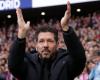 Der emotionale Diego Simeone verlässt das Interview, nachdem er das Wahrzeichen von Atlético Madrid erreicht hat