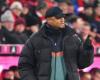 Kompany ist vor dem Spiel gegen PSG zuversichtlich