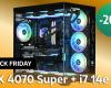 Auf diesen besonderen Black Friday-Gaming-PC gibt es mit RTX 4070 Super und Core i7 14700 KF 20 % Rabatt!