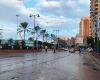 Wetter in Alexandria: starke Winde, niedrige Temperaturen und hohe Meereswellen