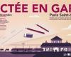 France Culture und SNCF Gares & Connexions treffen Sie am Pariser Bahnhof Saint-Lazare zu fünf riesigen Diktaten