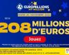 EuroMillions Dienstag, 26. November 2024: 208 Millionen Euro zu gewinnen! – FDJ