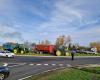 Agrarbewegung in Lot-et-Garonne: Bauern besetzen den Parasol-Kreisverkehr in Villeneuve-sur-Lot