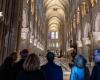 Emmanuel Macron enthüllt Notre-Dame bei einem letzten Besuch vor Ort