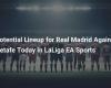 Mögliche Aufstellung für Real Madrid gegen Getafe heute in LaLiga EA Sports