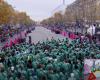 Die 1,2,3 Giant Sun mit Inoxtag, Maghla und Just Riadh auf den Champs-Élysées hat begonnen