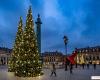 Die Weihnachtsbeleuchtung 2024 am Place Vendôme in Paris