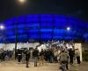 ein junger 6-jähriger Fan, der vom Le Havre AC aus dem Stadion verbannt wurde