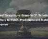 Real Saragossa vs. Granada CF: Zeitplan, Übertragung, Vorhersagen und Vorspiel