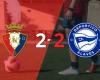 Alavés teilte sich mit Osasuna und Kike García erzielte zwei Tore | Spanische Liga