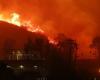 spektakuläre Bilder des Brandes in der Nobelstadt Malibu